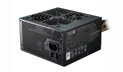 Cooler Master Masterwatt Lite 700W, 230V, 80Plus White, 120Mm Fan, Active Pfc, Eu Cable