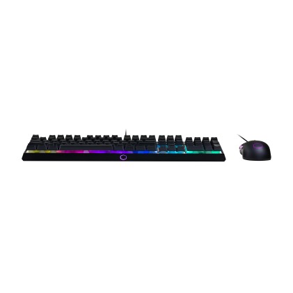 Cooler Master Tastiera Gaming Wired + Mouse Ms110 Rgb-Led-Color Usb Ita Layout
