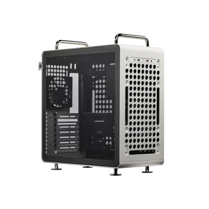 Case Miditower No Psu Qube 540Bk Vetro Sx - Atx Matx Mitx - Moon