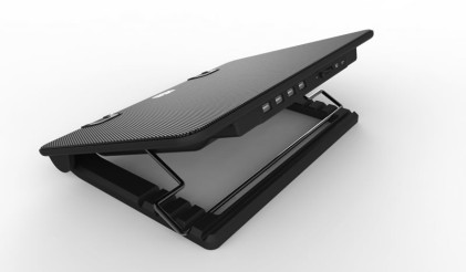Cooler Master Ergostand IV Supporto per computer portatile Nero 43,2 cm (17")
