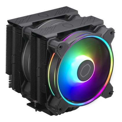 Cooler Master Dissipatore Ad Aria Dual Tower  6 Heatpipe 2 Ventole Argb