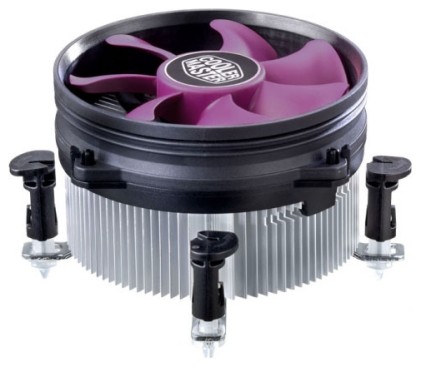 Cooler Master X Dream i117 Processore Refrigeratore 9,5 cm Alluminio, Viola