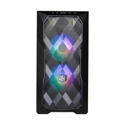 Cooler Master Case Masterbox Td300 Mesh Black Argb, Side-Panel, Mid-Tower, Micro-Atx Mini-Itx