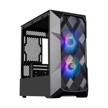 Cooler Master Case Masterbox Td300 Mesh Black Argb, Side-Panel, Mid-Tower, Micro-Atx Mini-Itx