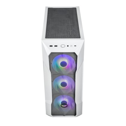 Cooler Master Case Masterbox Td500 Mesh V2 White- Side-Panel - Cabinet Gaming - Mid-Tower - Micro-At
