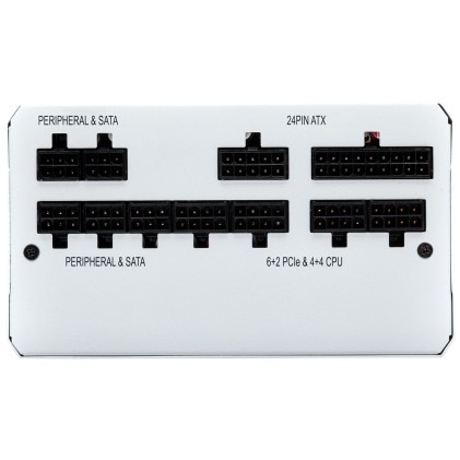 Corsair RM750x alimentatore per computer 750 W 20+4 pin ATX ATX Nero, Bianco