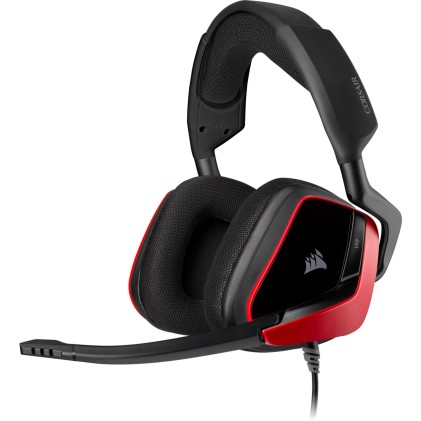CORSAIR VOID ELITE SURROUND Premium Gaming Headset with 7.1 Surround Sound Cherry EU Version