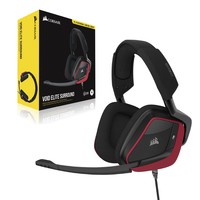 CORSAIR VOID ELITE SURROUND Premium Gaming Headset with 7.1 Surround Sound Cherry EU Version