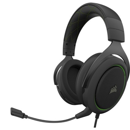 Headset Corsair HS50 PRO Gaming - green