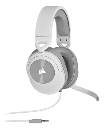 Corsair Cuffie Hs55 Stereo, Bianco