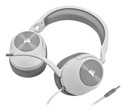 Corsair Cuffie Hs55 Stereo, Bianco