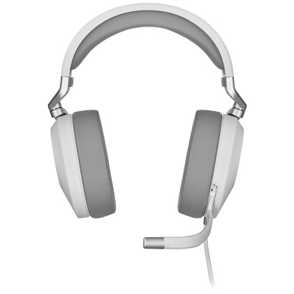 Corsair HS65 SURROUND Auricolare Cablato Portatile Gaming Bianco