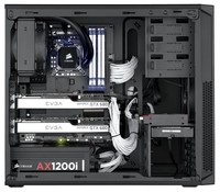 CORSAIR Corsair Carbide Series 200R Case Black 2x 120mm Fan USB 3.0 Toolfree SSD HDD ODD Instalation 4x3.5 and 2x 5.25 inch