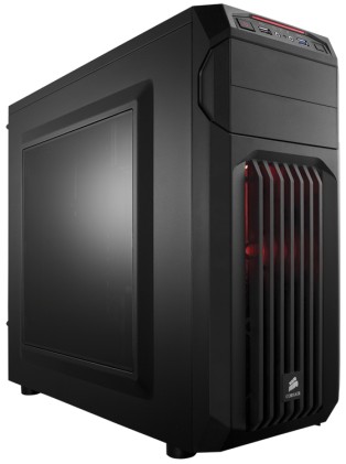 CORSAIR CARBIDE SERIES SPEC-01 RED LED MID TOWER GAMING CASE