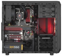 CORSAIR CARBIDE SERIES SPEC-01 RED LED MID TOWER GAMING CASE