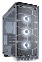 CORSAIR Crystal Series 570X RGB Tempered Glass Premium ATX Mid Tower Case White