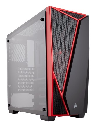 Case Midi Corsair Spec-04 black-red TG