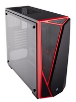 Case Midi Corsair Spec-04 black-red TG