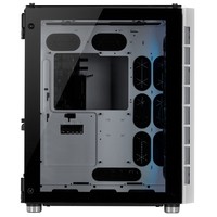 CORSAIR Crystal Series 680X RGB ATX High Airflow Tempered Glass Smart Case White