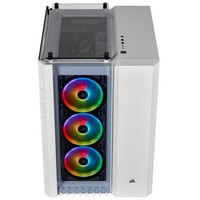 CORSAIR Crystal Series 680X RGB ATX High Airflow Tempered Glass Smart Case White