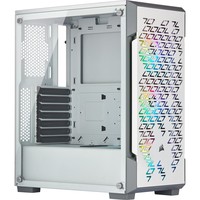 CORSAIR iCUE 220T RGB Airflow Tempered Glass Mid-Tower Smart Case Black