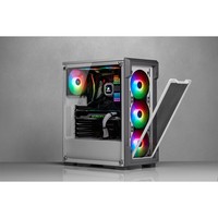 CORSAIR iCUE 220T RGB Airflow Tempered Glass Mid-Tower Smart Case Black