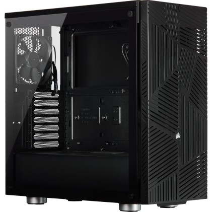 CORSAIR 275R Airflow Tempered Glass Mid-Tower Gaming Case Black
