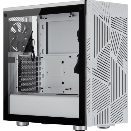 CORSAIR 275R Airflow Tempered Glass Mid-Tower Gaming Case White