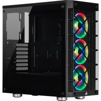 CORSAIR Crystal 465X RGB Tempered Glass Mid-Tower Smart Case Black