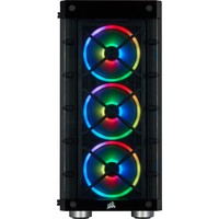 CORSAIR Crystal 465X RGB Tempered Glass Mid-Tower Smart Case Black
