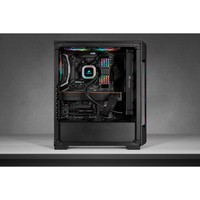 CORSAIR iCUE 220T RGB Tempered Glass Mid-Tower Smart Case Black