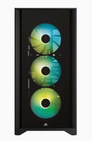 CORSAIR iCUE 4000X RGB Tempered Glass Mid-Tower Black case