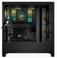 CORSAIR iCUE 4000X RGB Tempered Glass Mid-Tower Black case