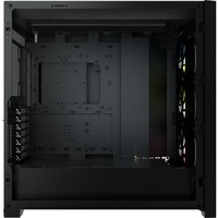CORSAIR iCUE 5000X RGB Tempered Glass Mid-Tower ATX PC Smart Case Black
