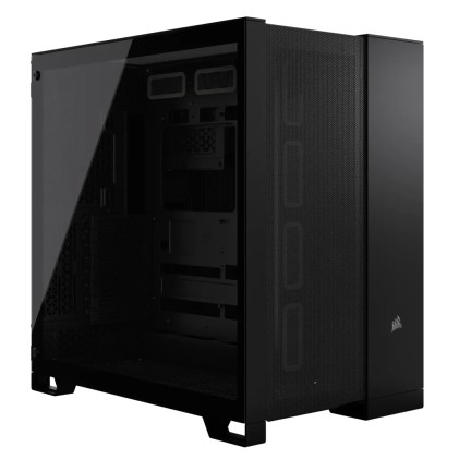 Corsair Case 6500D Airflow Tempered Glass Mid-Tower, Black