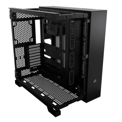 Corsair Case 6500D Airflow Tempered Glass Mid-Tower, Black