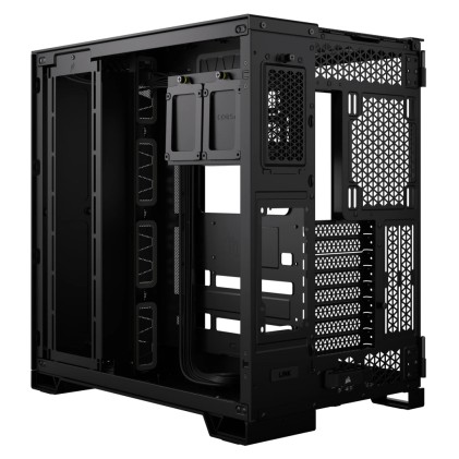 Corsair Case 6500D Airflow Tempered Glass Mid-Tower, Black
