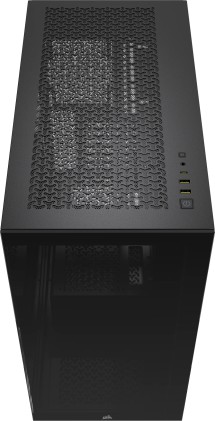 Corsair Case 3500X Tempered Glass Mid-Tower, Black