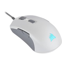 CORSAIR M55 RGB PRO Ambidextrous Multi-Grip Gaming Mouse White Backlit RGB LED 12400 DPI Optical EU version