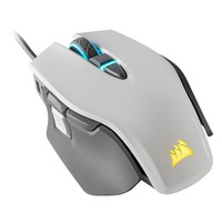 Corsair M65 ELITE, Mouse Ottico RGB, Gaming da 18000 DPI, Bianco