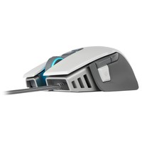 Corsair M65 ELITE, Mouse Ottico RGB, Gaming da 18000 DPI, Bianco