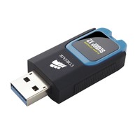 CORSAIR Voyager Slider X2 256GB USB3.0 Blue Housing R200MB/s W90MB/s capless design plug and play