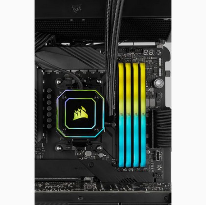 Corsair Ram Vengeance Rgb Rs 32Gb 2X16Gb Ddr4 3200 Pc4-25600 C16 1.35V Desktop Memory