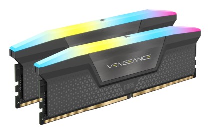 Corsair Vengeance Rgb Ddr5 16Gb (2 X 8Gb) Ddr5 6000 Cl36-44-44-96 1.35V Intel Xmp  Amd Expo - Grey