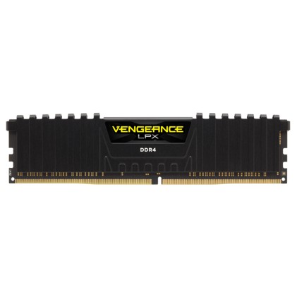 Corsair Ram Vengeance Lpx 16Gb 2X8Gb Ddr4 3200 Pc4-25600 C16 1.35V Desktop Memory - Black
