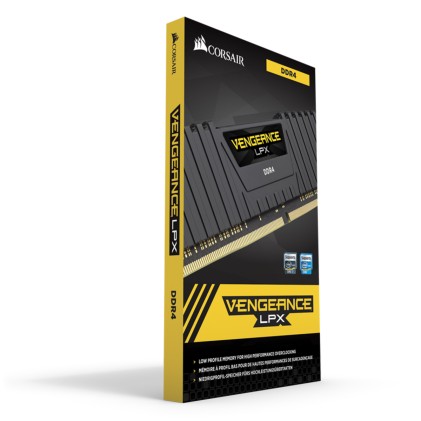 Corsair Ram Vengeance Lpx 16Gb 2X8Gb Ddr4 3600 Pc4-28800 C18 1.35V - Black