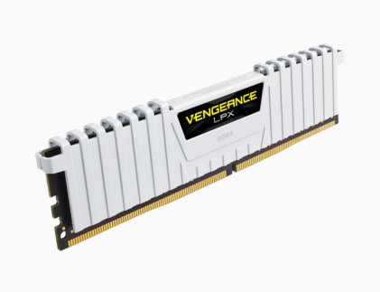 Corsair Ram Vengeance Lpx 16Gb 2X8Gb Ddr4 3200 Pc4-25600 C16 1.35V Desktop Memory - White