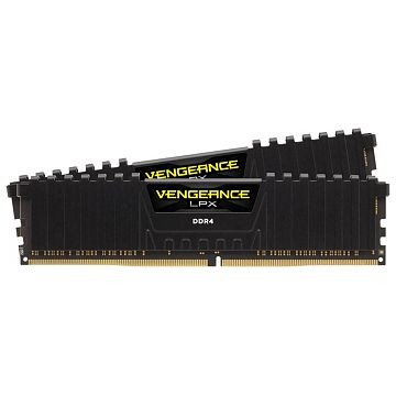 CORSAIR 16GB RAMKit 2x8GB DDR4 3200MHz 2x288Dimm Unbuffered 16-18-18-36 Vengeance LPX HEat Spreader 1.35V