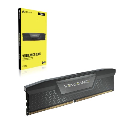 Corsair Ram Vengeance Ddr5 32Gb 2 X 16Gb Ddr5 6400 Cl32-40-40-84 1.40V Intel Xmp - Black