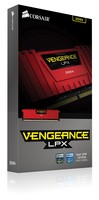 CORSAIR Vengeance LPX DDR4 8GB 2400MHz CL14 1.2V XMP 2.0 Red